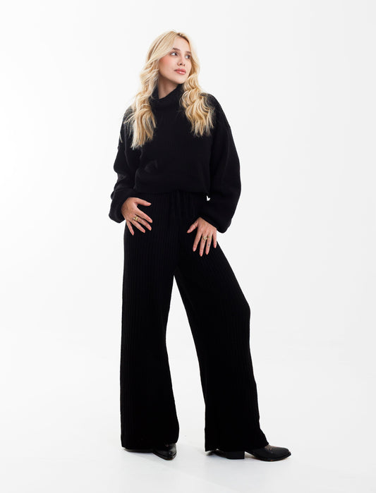 Tricot Nat - Preto