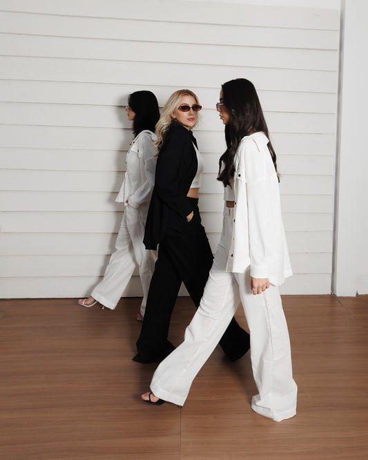 Calça Emma off-white