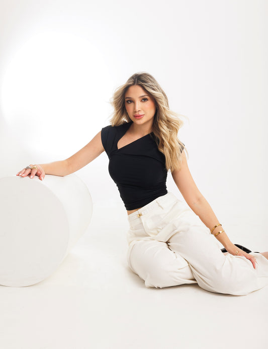 Blusa Geórgia preta