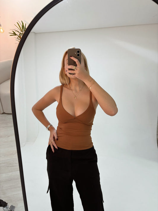 Regata Lisa caramelo