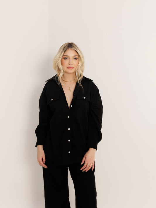 Camisa Emma preta